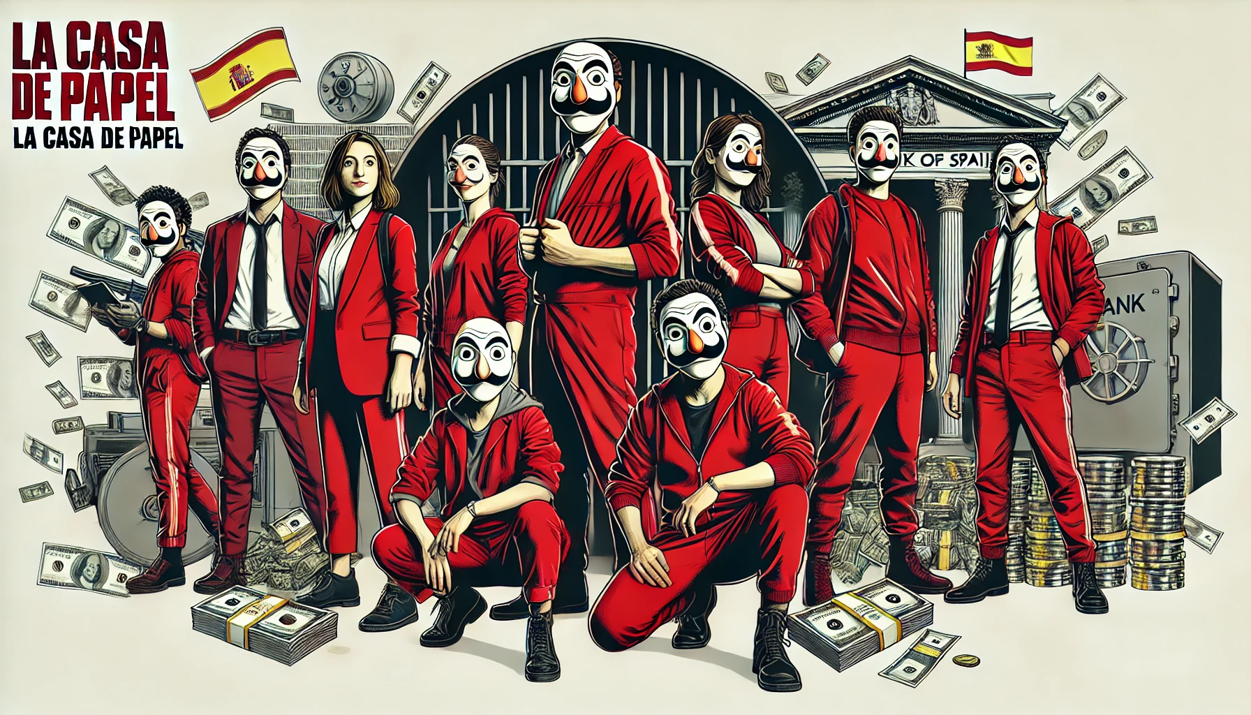 la-casa-de-papel Todos os Personagens de La Casa de Papel